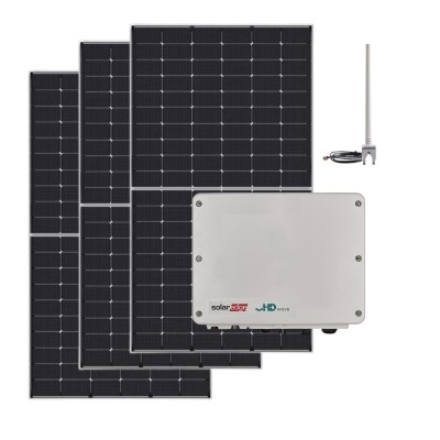 Kit Fotovoltaico Monofase Solaredge 2kWh